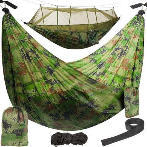 Amaca turistica santiago army 260x140 cm rete