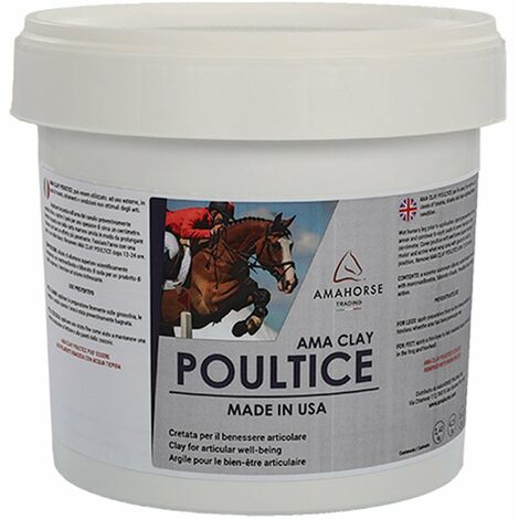 AMACLAY POULTICE Cretate pour le bien-être des articulations astringent et dégraissant barrière naturelle contre les infections 8,6 kg