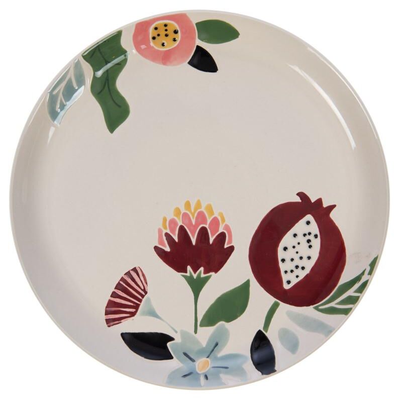Amadeus - Assiette plate Bertille 25 cm (lot de 6)
