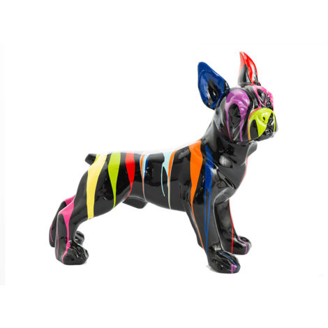 Amadeus - Bulldog français debout Trash noir 90 cm
