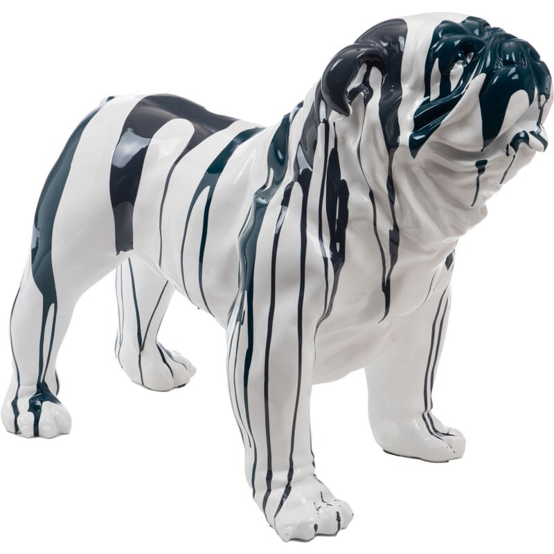 Bulldog usa Trash blanc et bleu - Amadeus