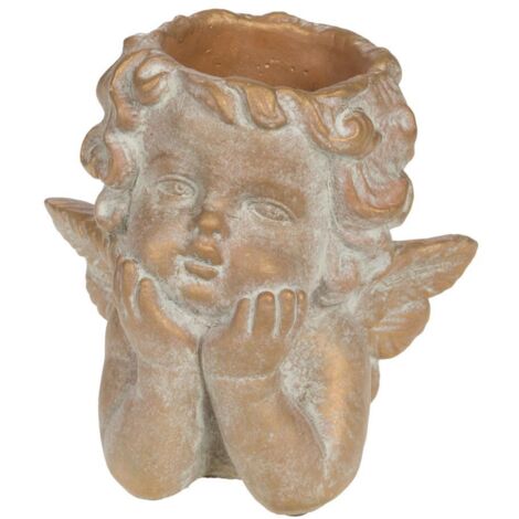 Amadeus - Cache pot Ange doré