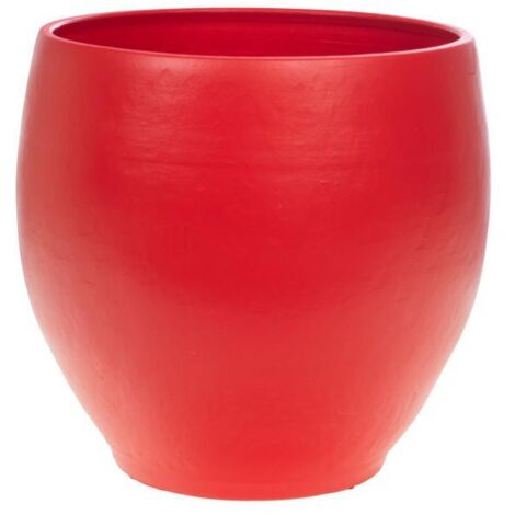 Amadeus - Cache pot Esna 39 x 38 cm rouge