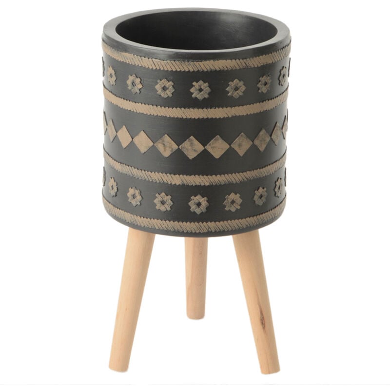 Grand cache pot sur pieds