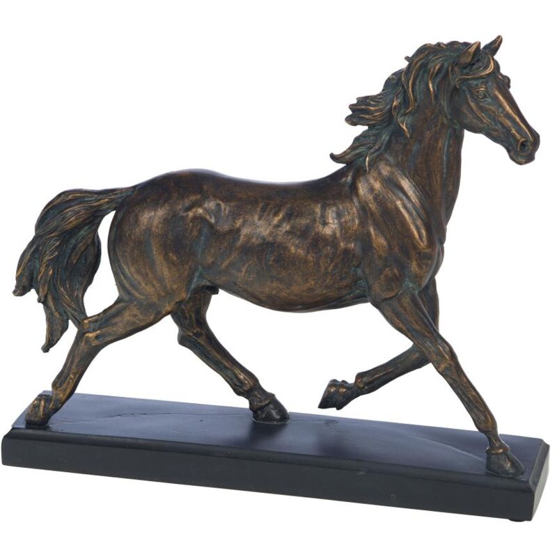 Cheval sur socle bronze - Amadeus