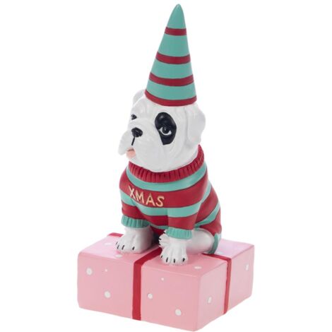 Amadeus - Chien Santa chapeau (lot de 2)