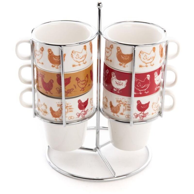 Amadeus - Coffret de 6 tasses expresso Maggie
