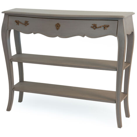 Amadeus - Console 1 tiroir grand modèle Murano gris