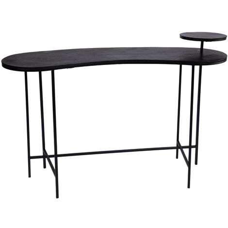 Amadeus - Console en fonte d'aluminium noire mate