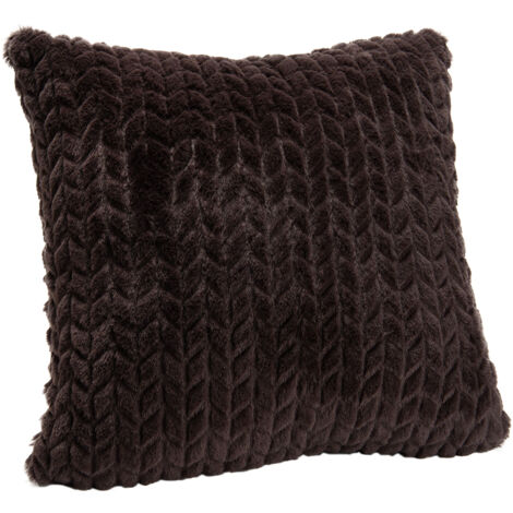 Amadeus - Coussin Chevron chocolat