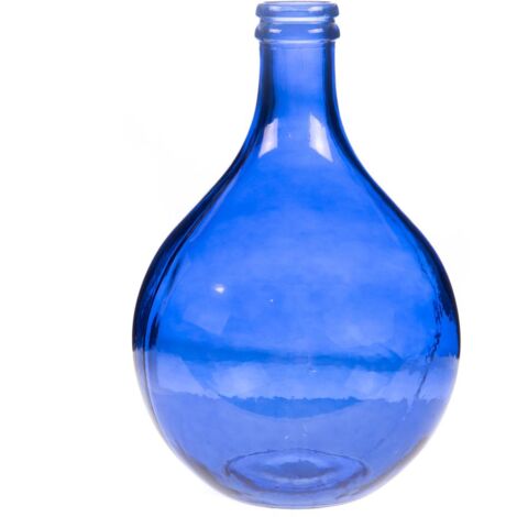 Bonbonne dame jeanne en verre recyclé ambre 34L
