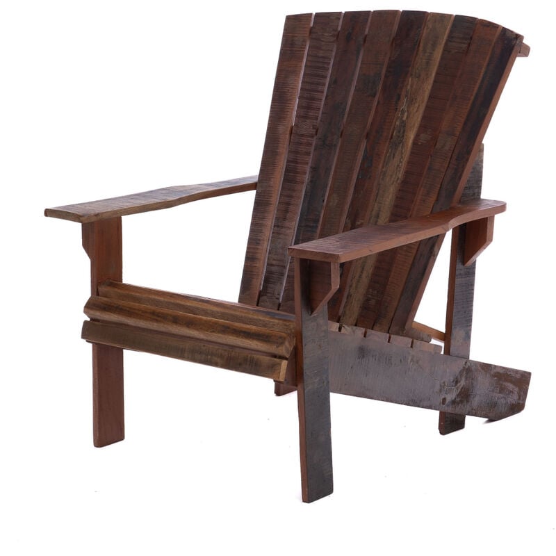 Fauteuil Adirondack en bois recyclé - Amadeus