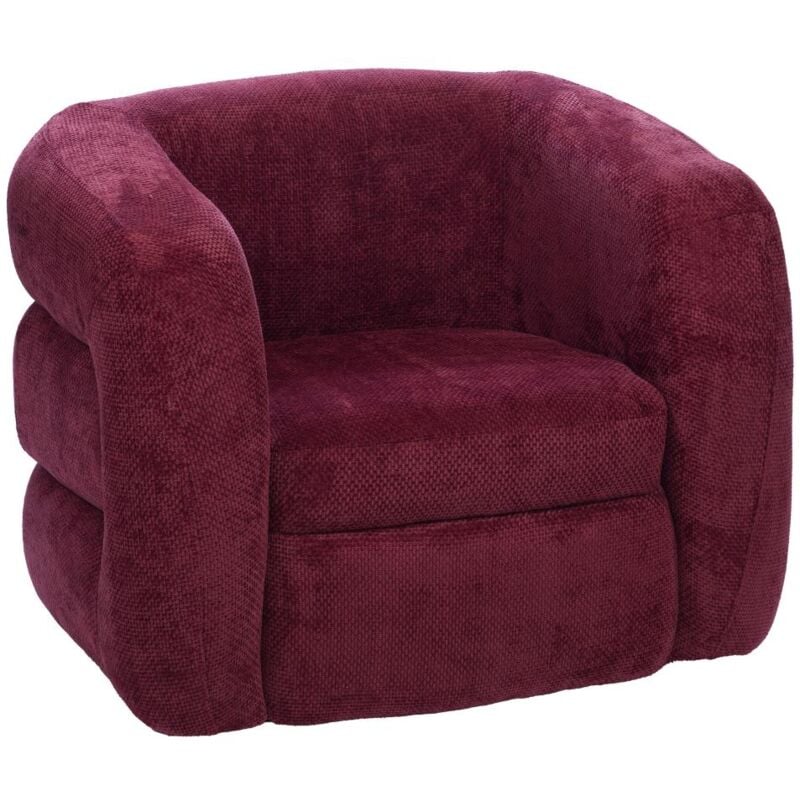 Fauteuil Bess rouge - Amadeus