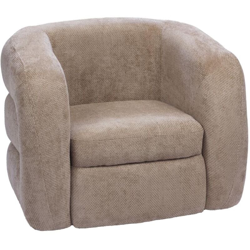 Fauteuil Bess taupe - Amadeus