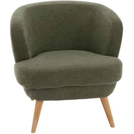 Amadeus - Fauteuil Dagmard vert kaki