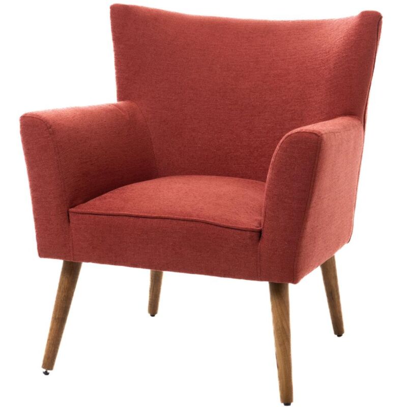 Fauteuil Leon brique - Amadeus