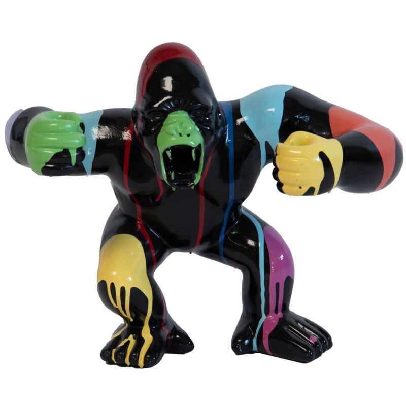 Gorille trash noir 30 cm - Amadeus