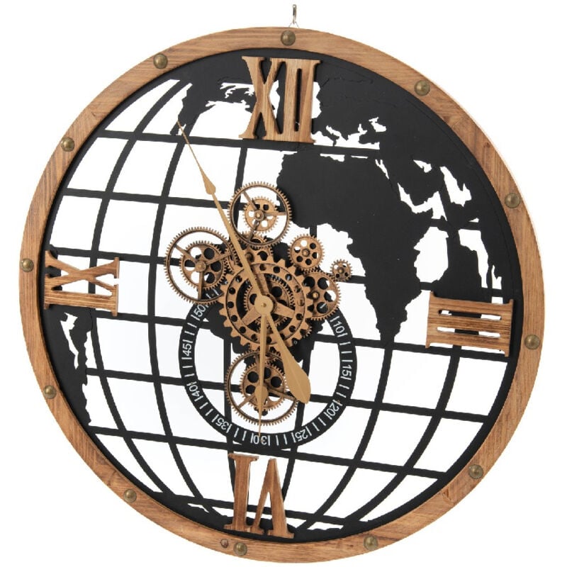 Horloge Monde ø 80 cm Amadeus