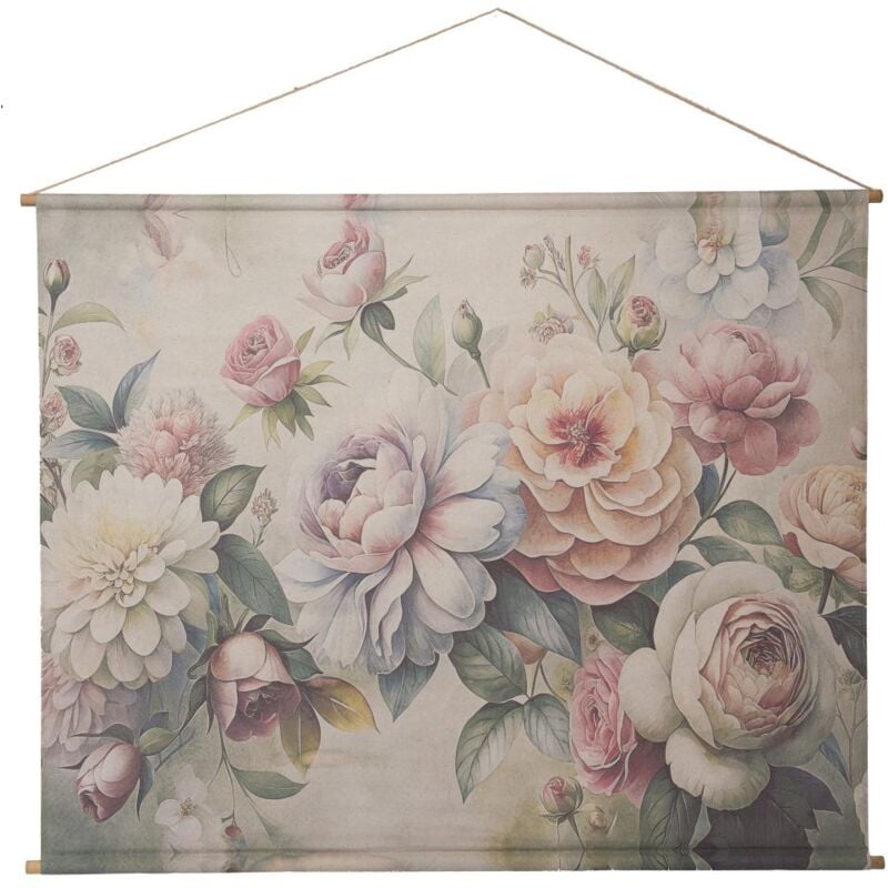 Kakemono fleurs royales 125x160 cm - Amadeus