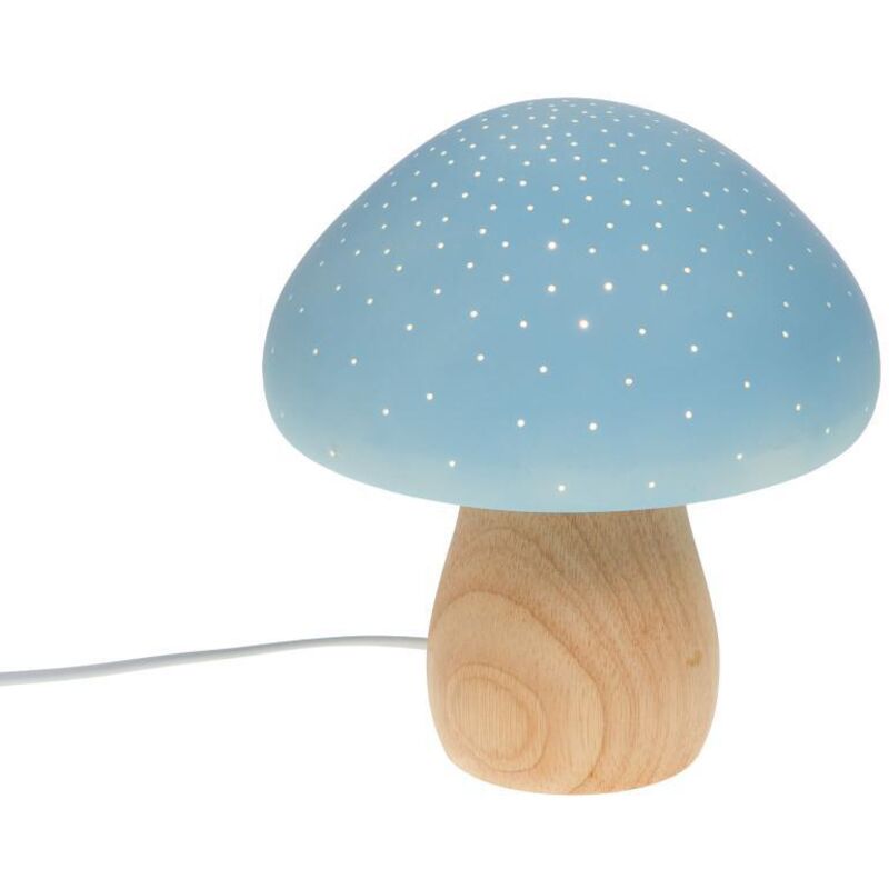 Amadeus - Lampe Champignon bleue