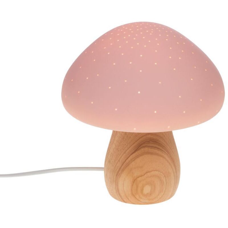 Amadeus - Lampe Champignon rose