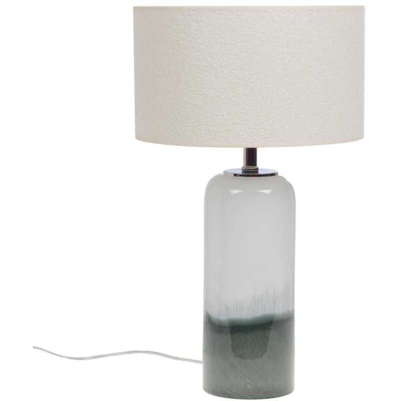 Amadeus - Lampe Malaga abat jour bouclette Amadeus - Lampe Malaga abat jour bouclette