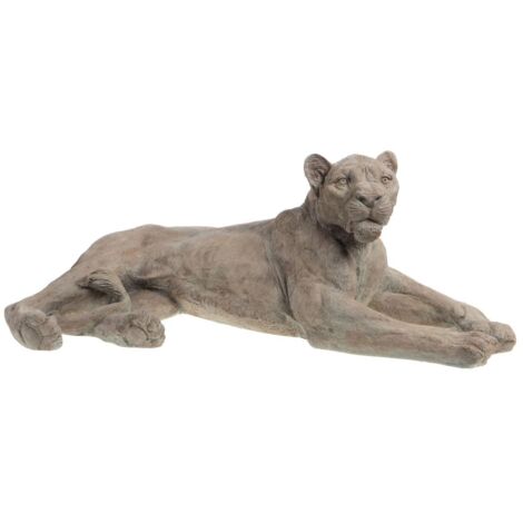 Amadeus - Lionne allongée naturel 110 cm