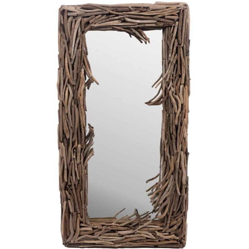 Miroir en bois flotté Maldives - Amadeus