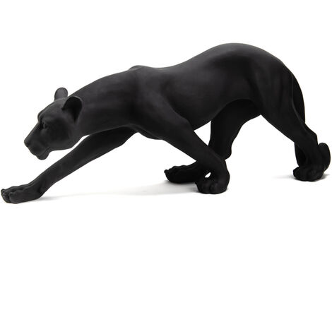 ② Panthère Noire - Statue Panthère Noire Longueur 134 cm — Collections  Animaux — 2ememain