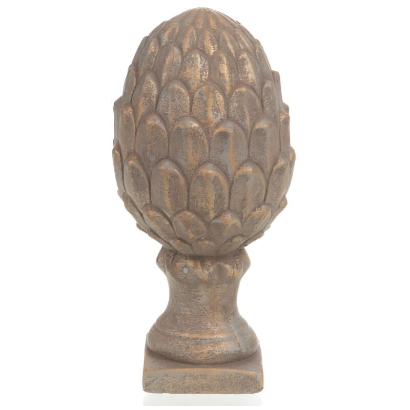 Pomme de pin dorée 29 cm - Amadeus