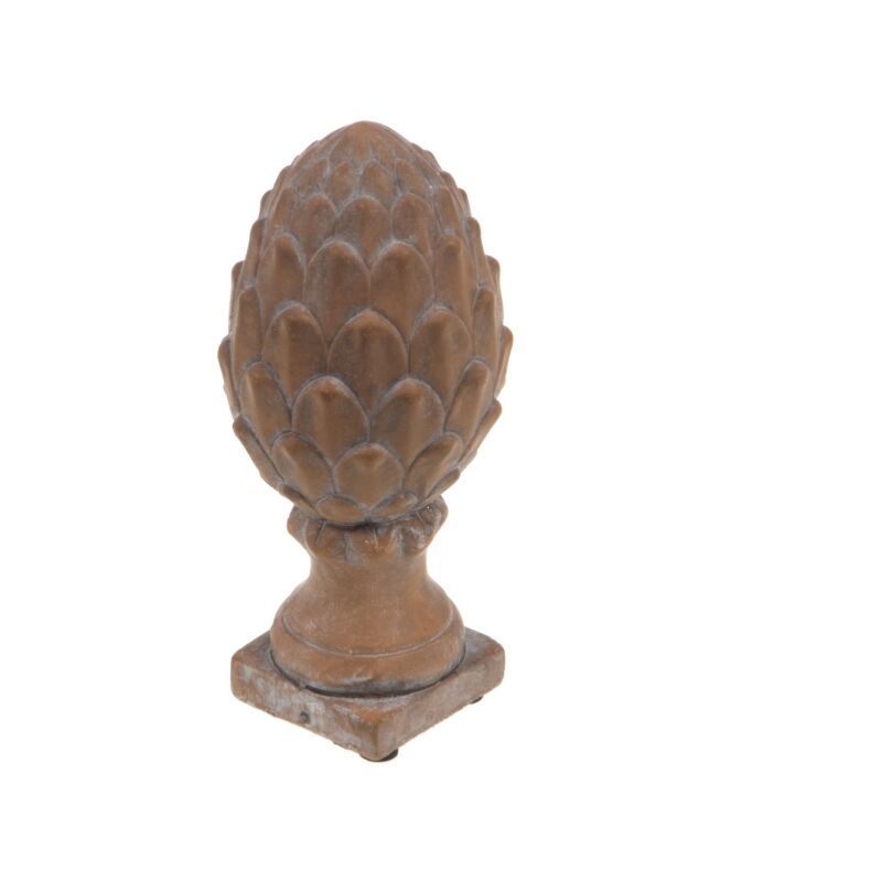 Pomme de pin Terracotta 19,5 cm - Amadeus