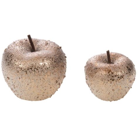 Amadeus - Set de 2 pommes bronze