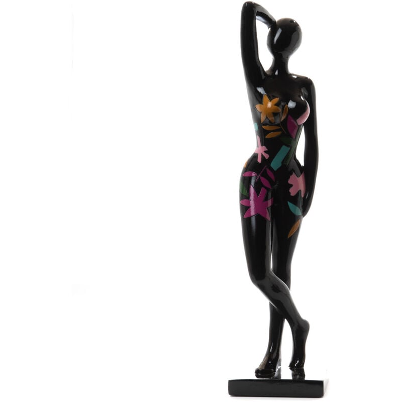 Statue femme Inéa noir - Amadeus