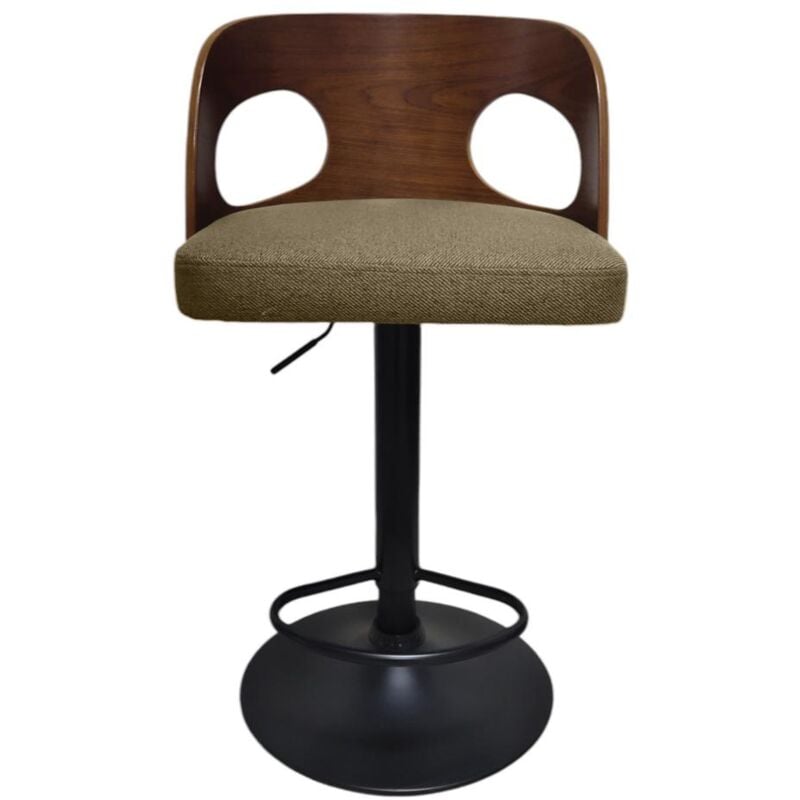 Amadeus - Tabouret de bar Emilie moutarde