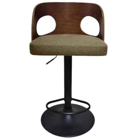 Amadeus - Tabouret de bar Emilie moutarde