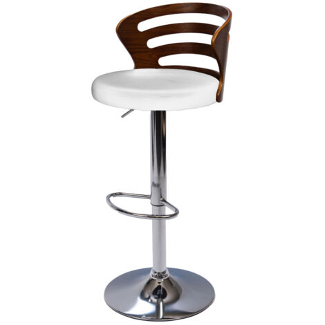 Amadeus - Tabouret de bar Emilio blanc