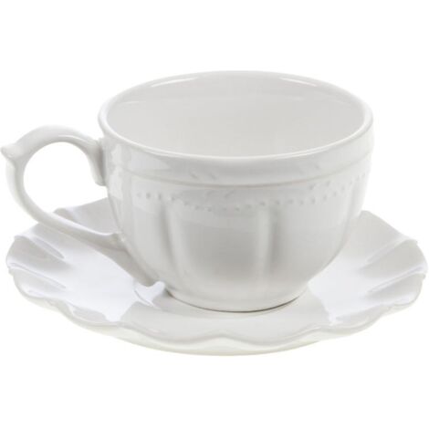 Amadeus - Tasse à thé et sous tasse Romy 20 cl (lot de 6)