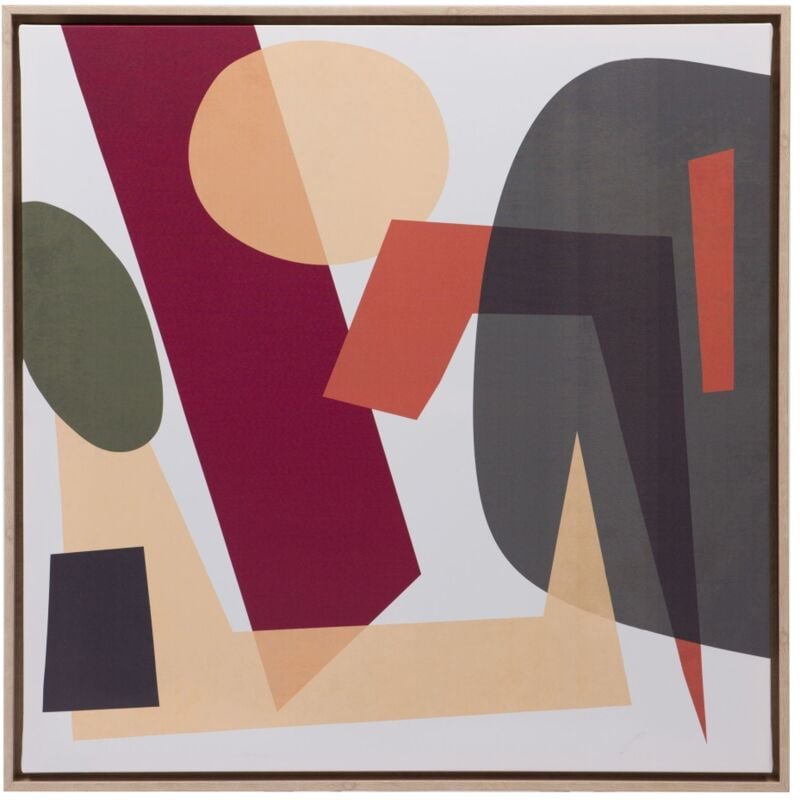 Amadeus - Toile abstraite figure 80x80 cm