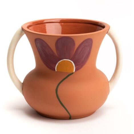 Amadeus - Vas terracotta Fleur prune