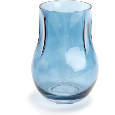 Amadeus - Vase Belly bleu 16 cm