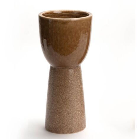 Amadeus - Vase Elégance marron petit modèle