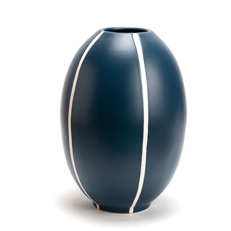 Amadeus - Vase Faro 30 cm - Bleu