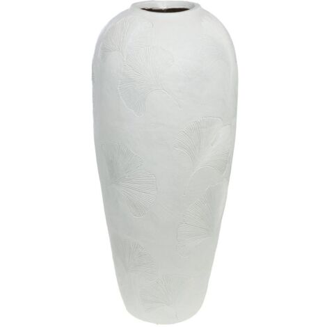 Amadeus - Vase Ginko blanc 74 cm