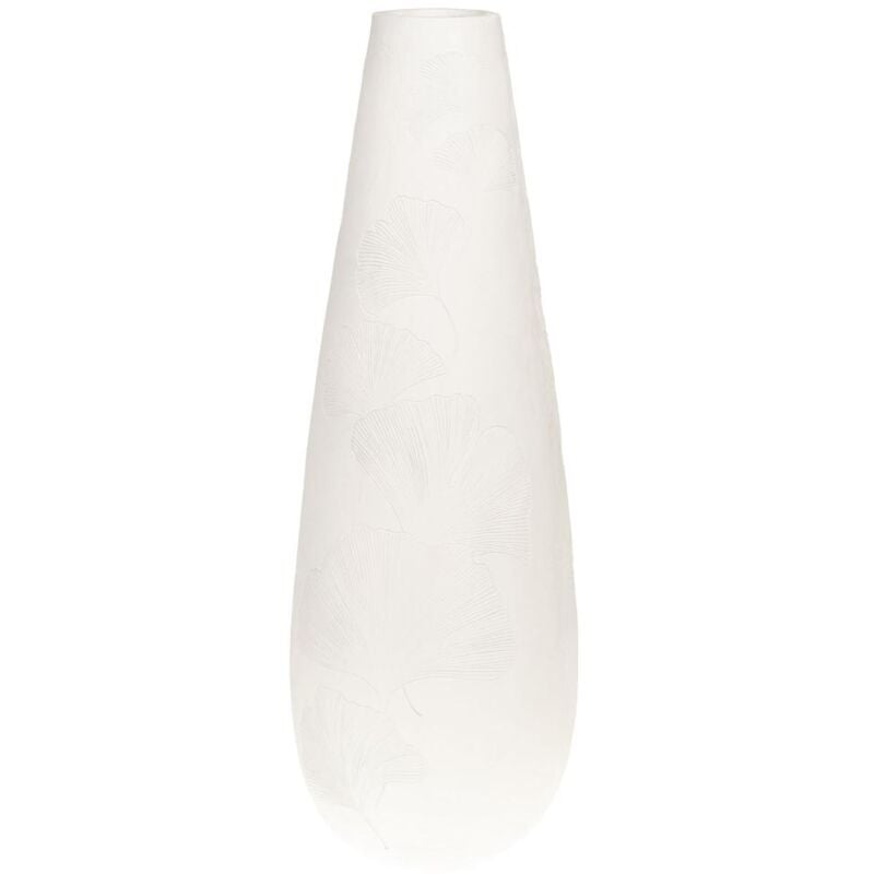 Vase Ginko blanc 95 cm - Amadeus