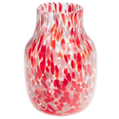 Amadeus - Vase Izak rouge 22 cm