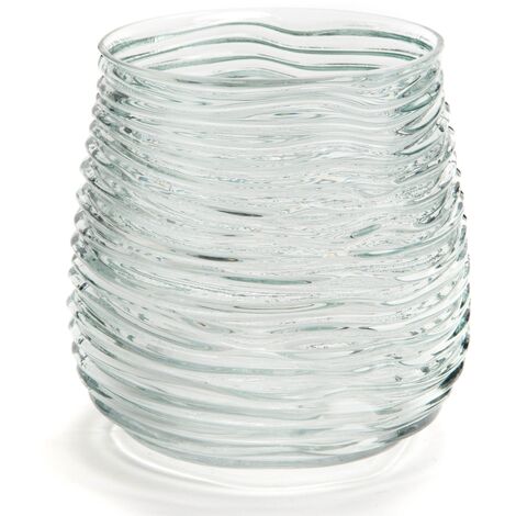 Amadeus - Vase strie mer rond 17 cm
