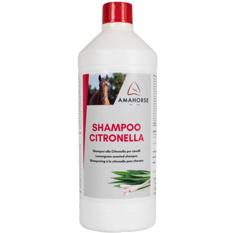 Amago soap shampoo alla citronella con  rivitalizzante per il pelo del cavallo 1 lt