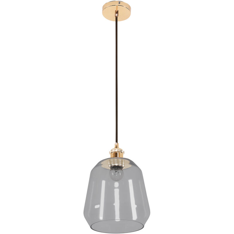 Ceiling Lamp - Pendant Lamp - Glass and Metal - Amaia