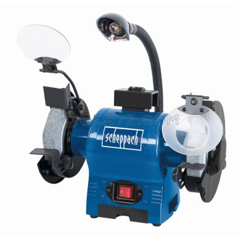 AMALADORA ESMERILADORA DE BANCO PULIDORA 370W Ø 150mm SCHEPPACH BG150
