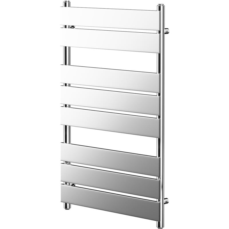 Amaldi Chrome 800mm x 500mm Heated Towel Rail - Wholesale Domestic